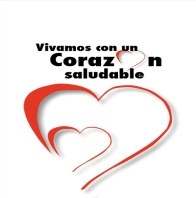 vivamos con un corazn saludable logo