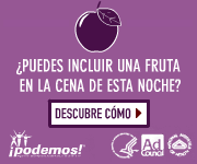 �Puedes incluir una fruta en la cena de esta noche?