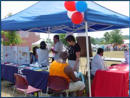 Image of people at a healty community event