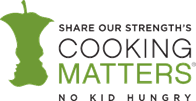 Share our Strength?s Cooking Matters logo.