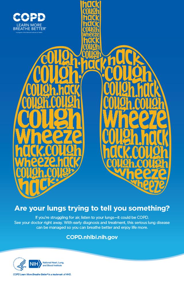 COPD: Learn More Breathe Better Poster | NHLBI, NIH