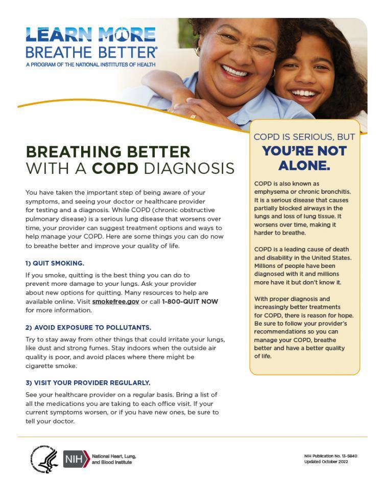 Breathing Better With a COPD Diagnosis | NHLBI, NIH